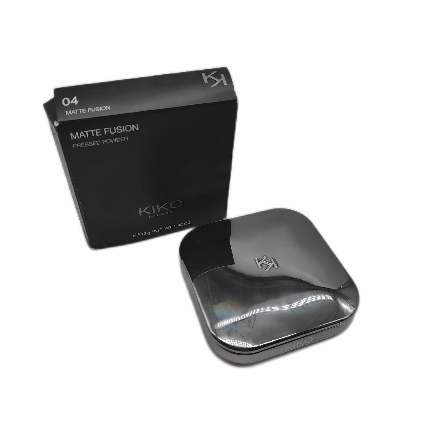 KIKO Milano Kompaktpuder Gesicht Matte Fusion 04 Mattes Finish Make Up Puder