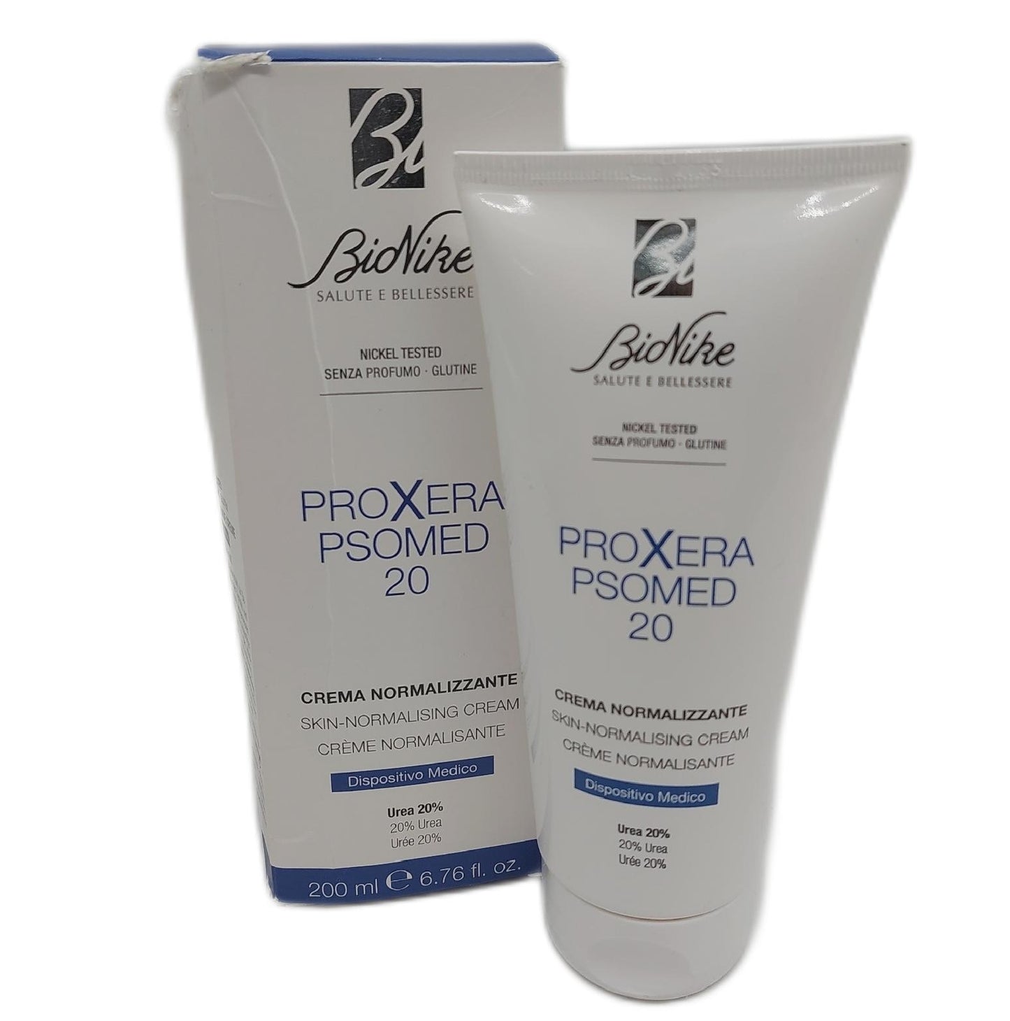 Bionike Proxera Normalisierende Körpercreme mit 20% Urea für Haut und Kopfhaut