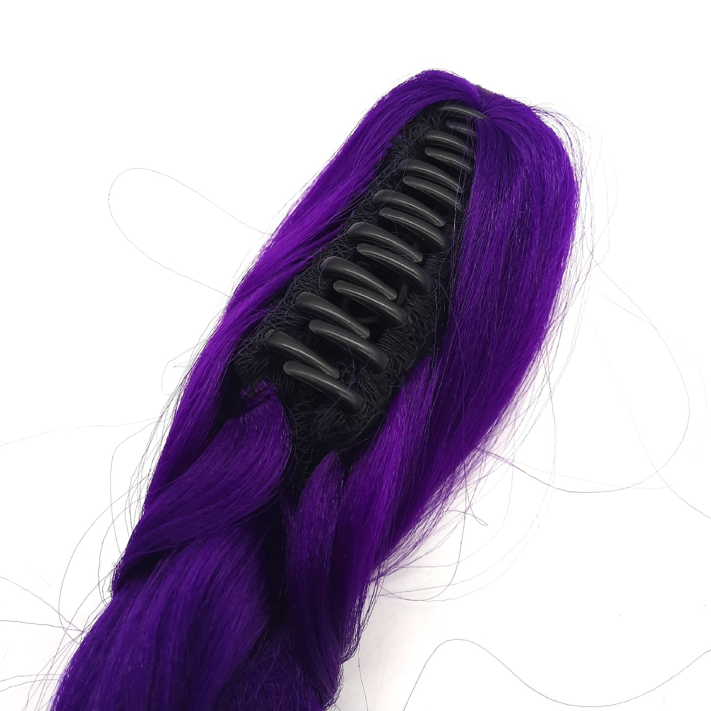 VLYX Clip in Haarverlängerung Haarteile 71 cm Pferdeschwanz Zopf