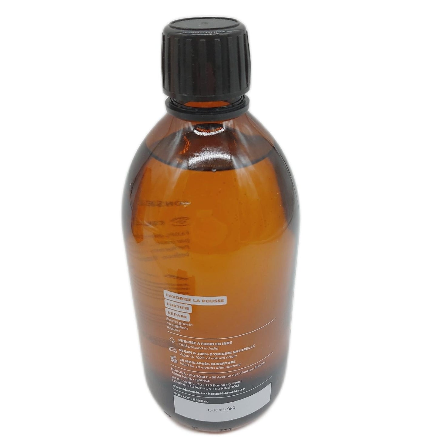 BIONOBLE Rizinusöl Kaltgepresst Bio 100% Natürlich Ohne Hexan Styling Hair