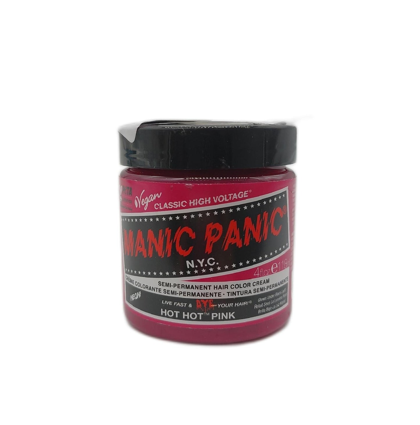 Manic Panic Haartönung Haarpflege Hot Hot Pink Classic Creme Vegan Tierversuchsfrei