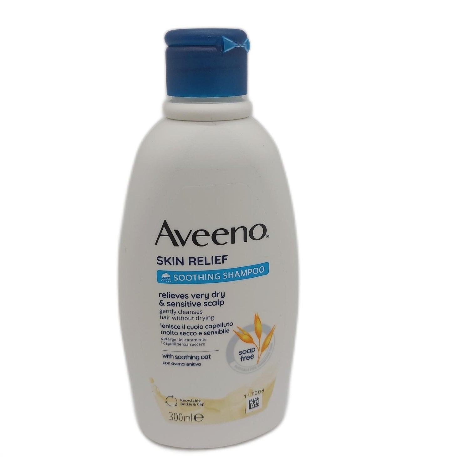 Aveeno Shampoo Hautpflege Skin Relief beruhigend gegen Juckreiz sanftes Haferflocken
