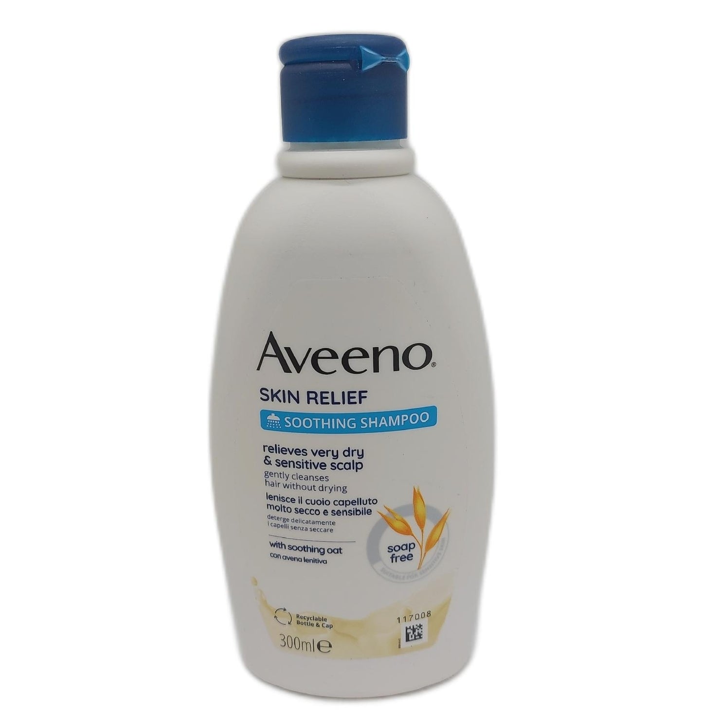Aveeno Shampoo Hautpflege Skin Relief beruhigend gegen Juckreiz sanftes Haferflocken