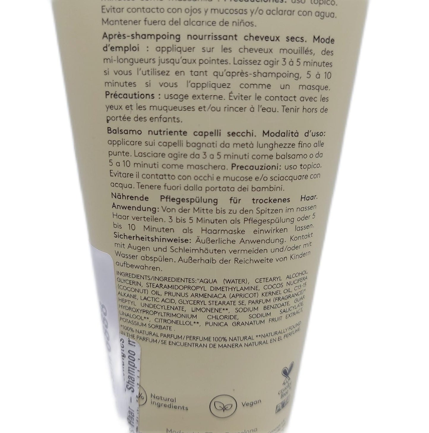 COCUNAT Shampoo Haarpflege Trockenes lockiges geschädigtes gefärbtes