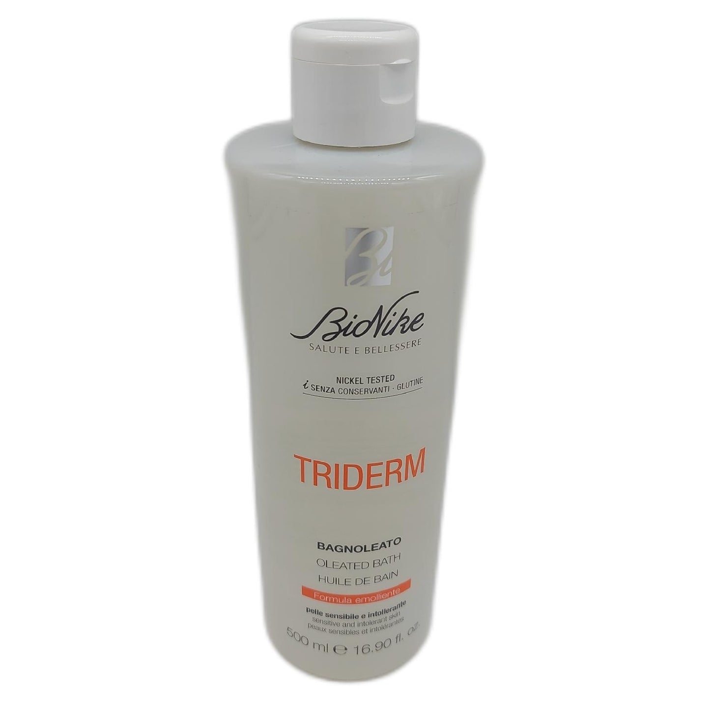 Bionike Triderm Bagnoleato Emolliente Olio Doccia Delicato per Pelli Sensibili