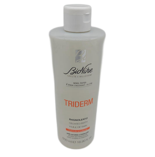 Bionike Triderm Bagnoleato Emolliente Olio Doccia Delicato per Pelli Sensibili