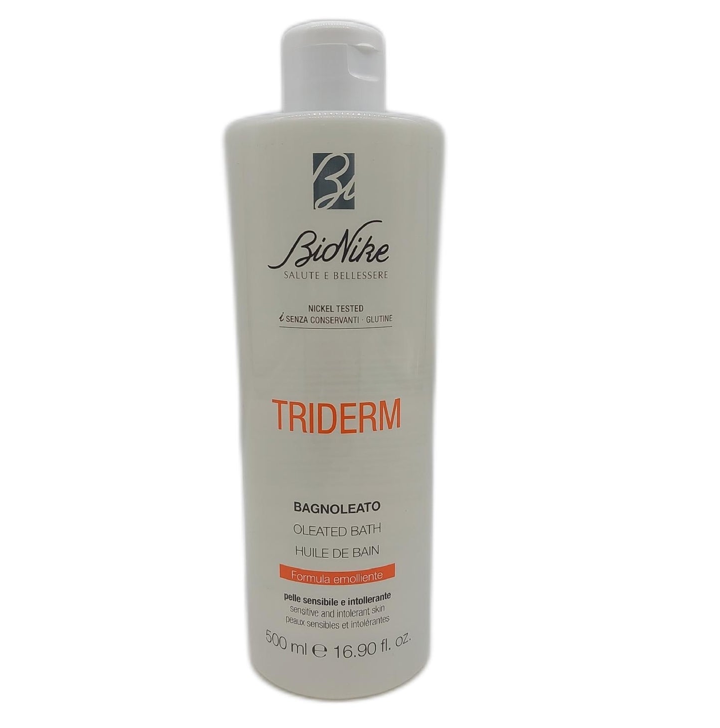 Bionike Triderm Bagnoleato Emolliente Olio Doccia Delicato per Pelli Sensibili