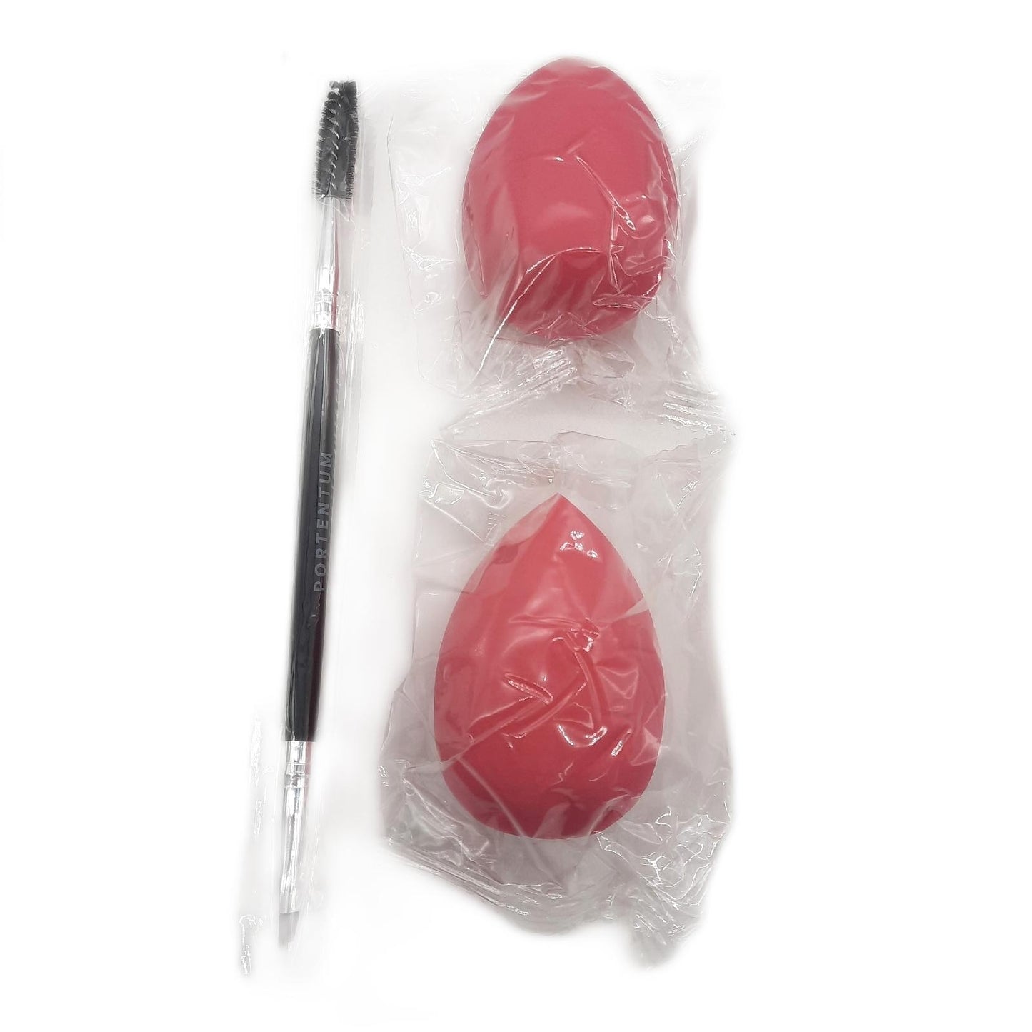 PORTENTUM Professional Make up Pinsel Set 10+2 Stück Sheglam für Foundation