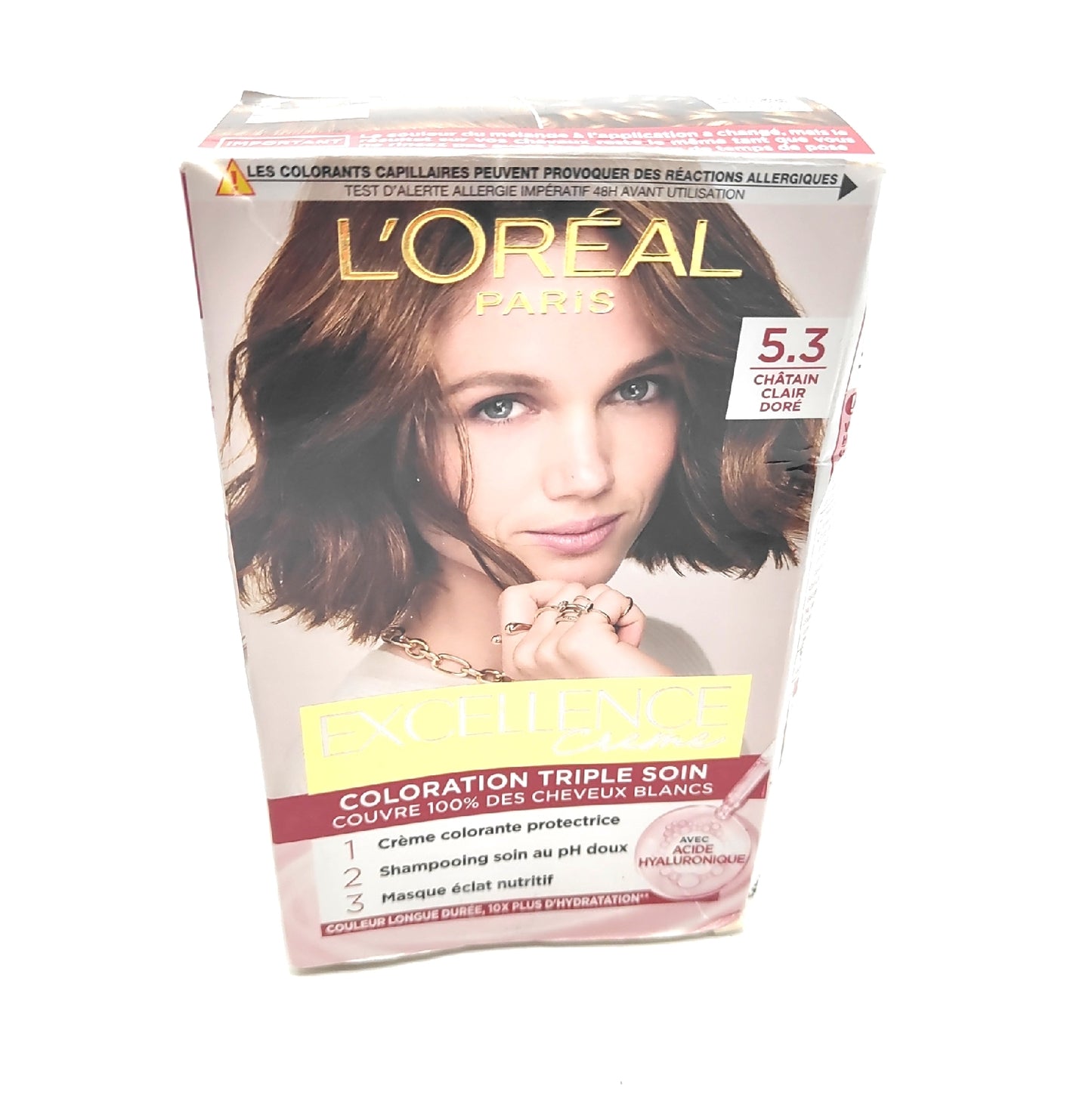 LORAL PARIS Haarfarbe Haarpflege Triple Care Permanente Haarfarbe 100 Prozent Abdeckung