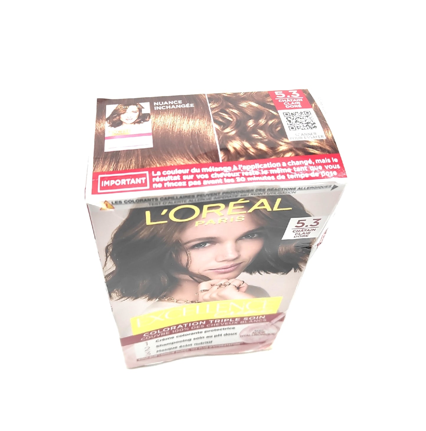 LORAL PARIS Haarfarbe Haarpflege Triple Care Permanente Haarfarbe 100 Prozent Abdeckung