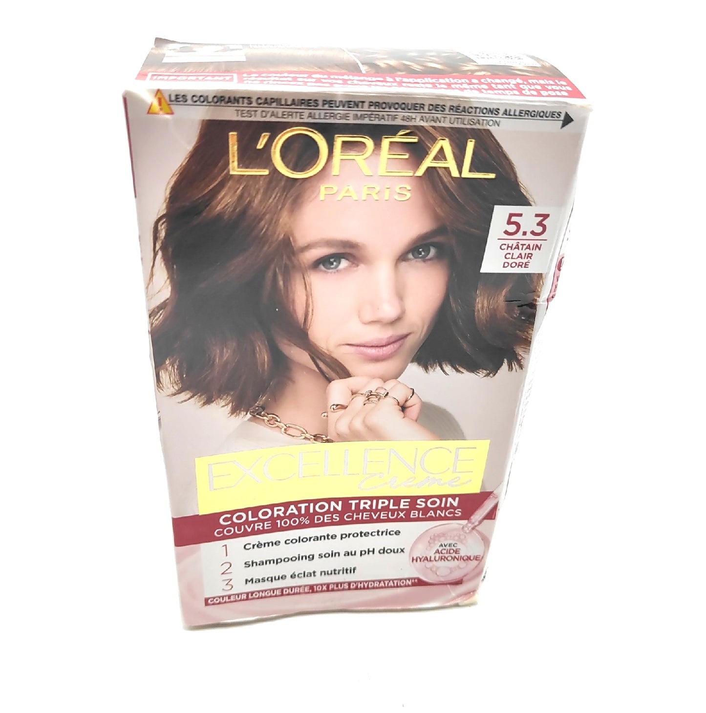 LORAL PARIS Haarfarbe Haarpflege Triple Care Permanente Haarfarbe 100 Prozent Abdeckung