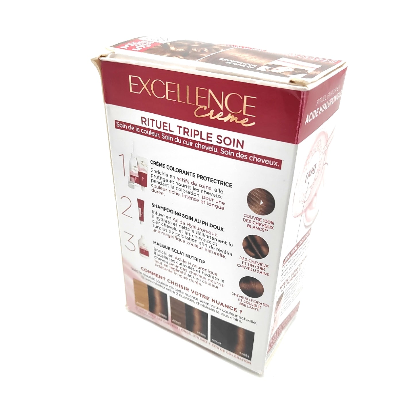 LORAL PARIS Haarfarbe Haarpflege Triple Care Permanente Haarfarbe 100 Prozent Abdeckung