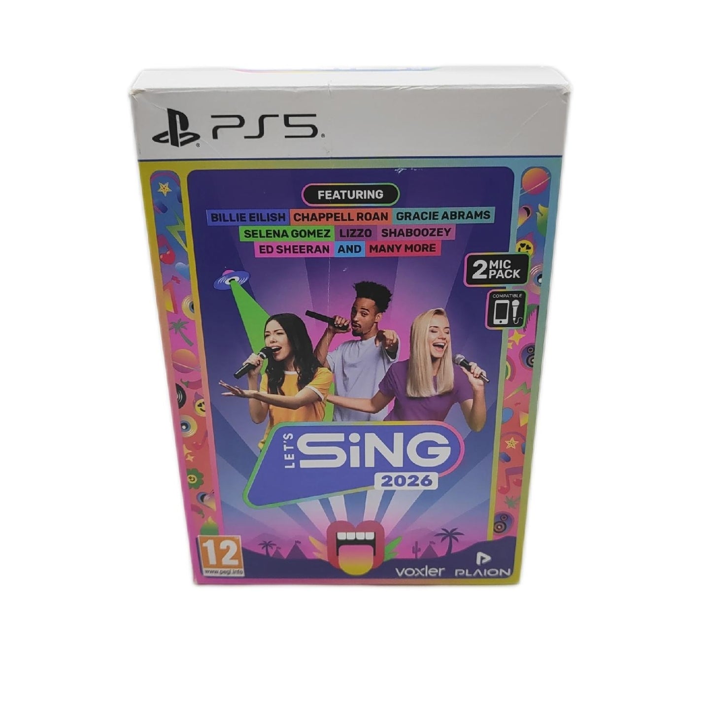 Sony Spiel Lets Sing 2026 Karaoke Spiel Musik Unterhaltung PlayStation 5 Microfon