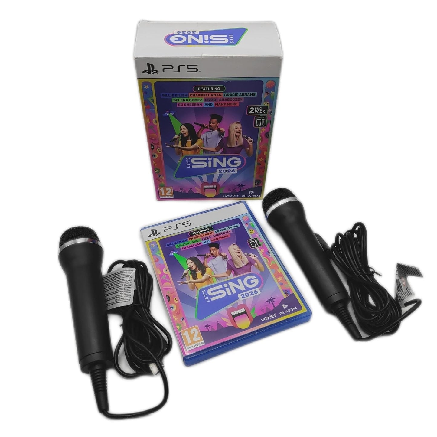 Sony Spiel Lets Sing 2026 Karaoke Spiel Musik Unterhaltung PlayStation 5 Microfon