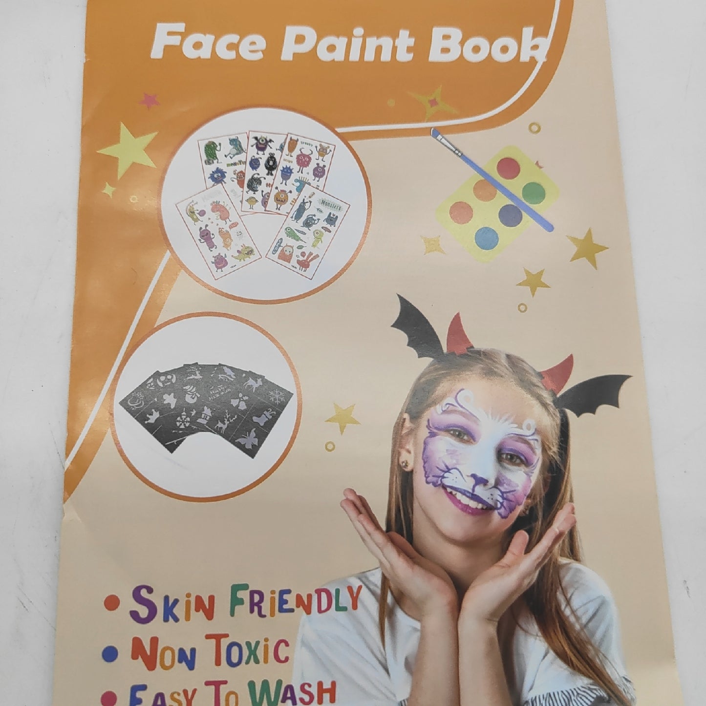 Kinderschminke Set Karneval Faschingsschminke Weihnachten Kinder Karnevalspa