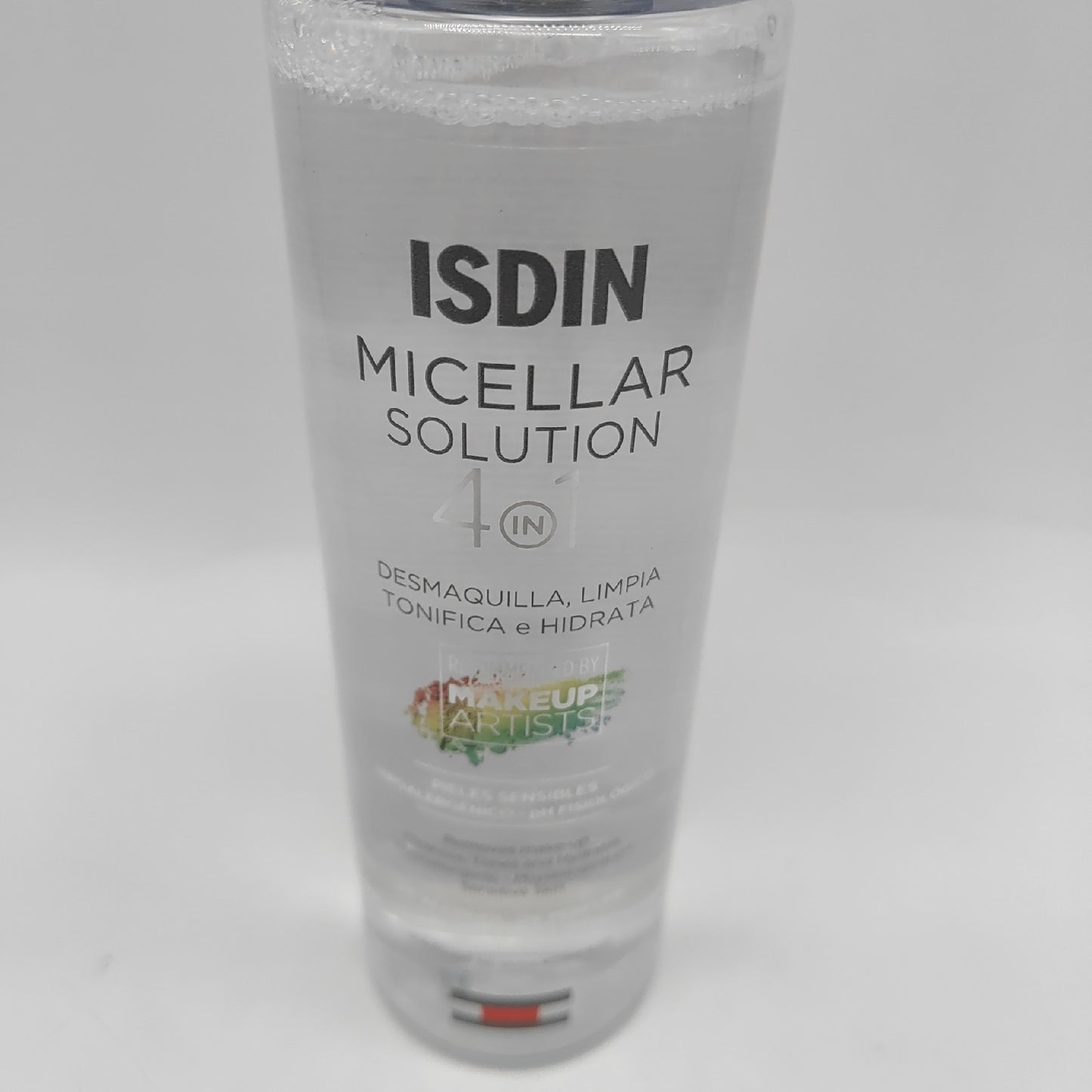 ISDIN Mizellenlösung 4 in 1 400 ml Mizellenwasser Reinigt, entfernt Make-up, klärt und