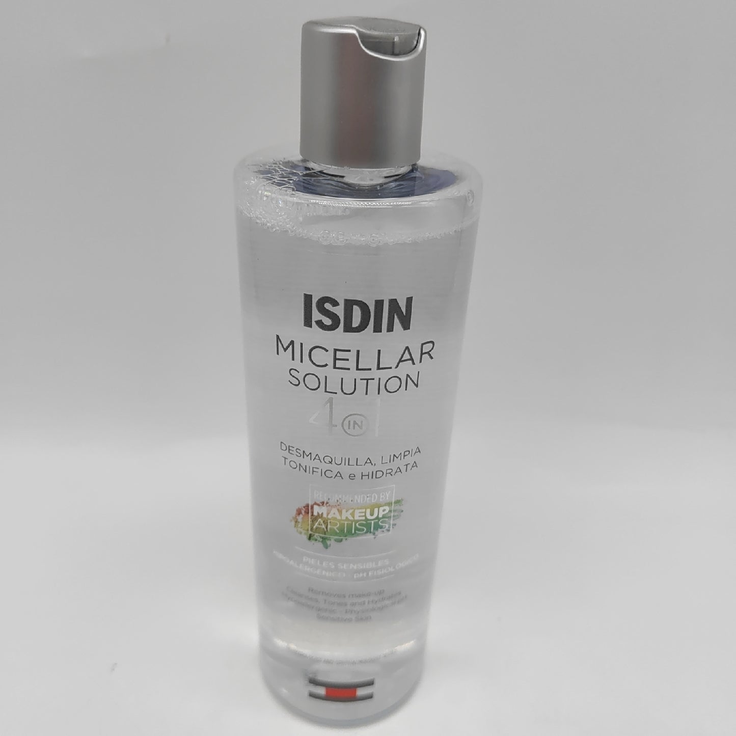ISDIN Mizellenlösung 4 in 1 400 ml Mizellenwasser Reinigt, entfernt Make-up, klärt und
