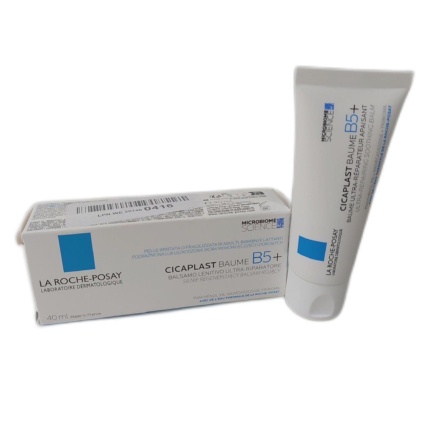 La Roche Posay Cicaplast Baume B5 Réparateur Apaisant Base de maquillaje Con una