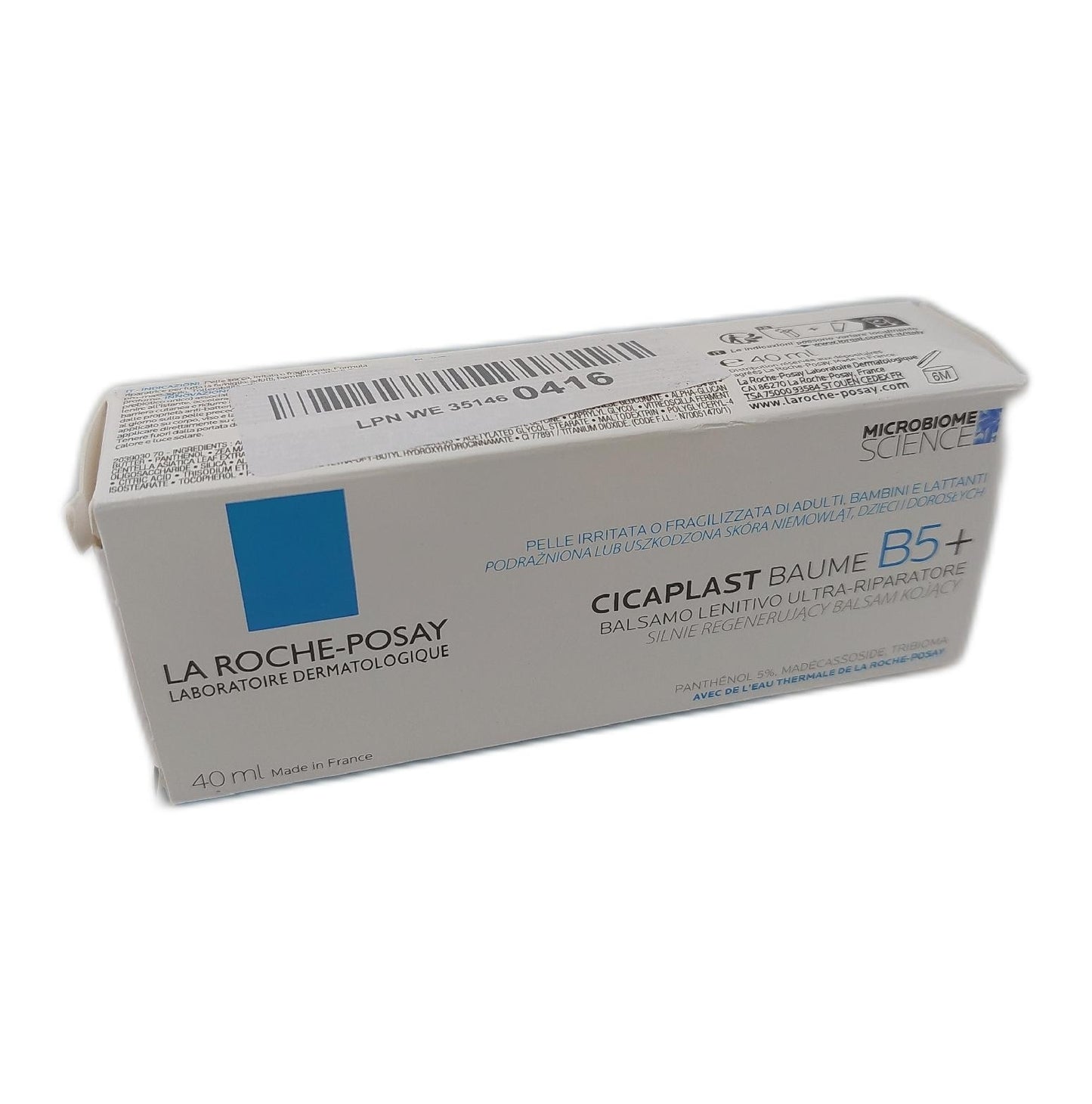 La Roche Posay Cicaplast Baume B5 Réparateur Apaisant Base de maquillaje Con una