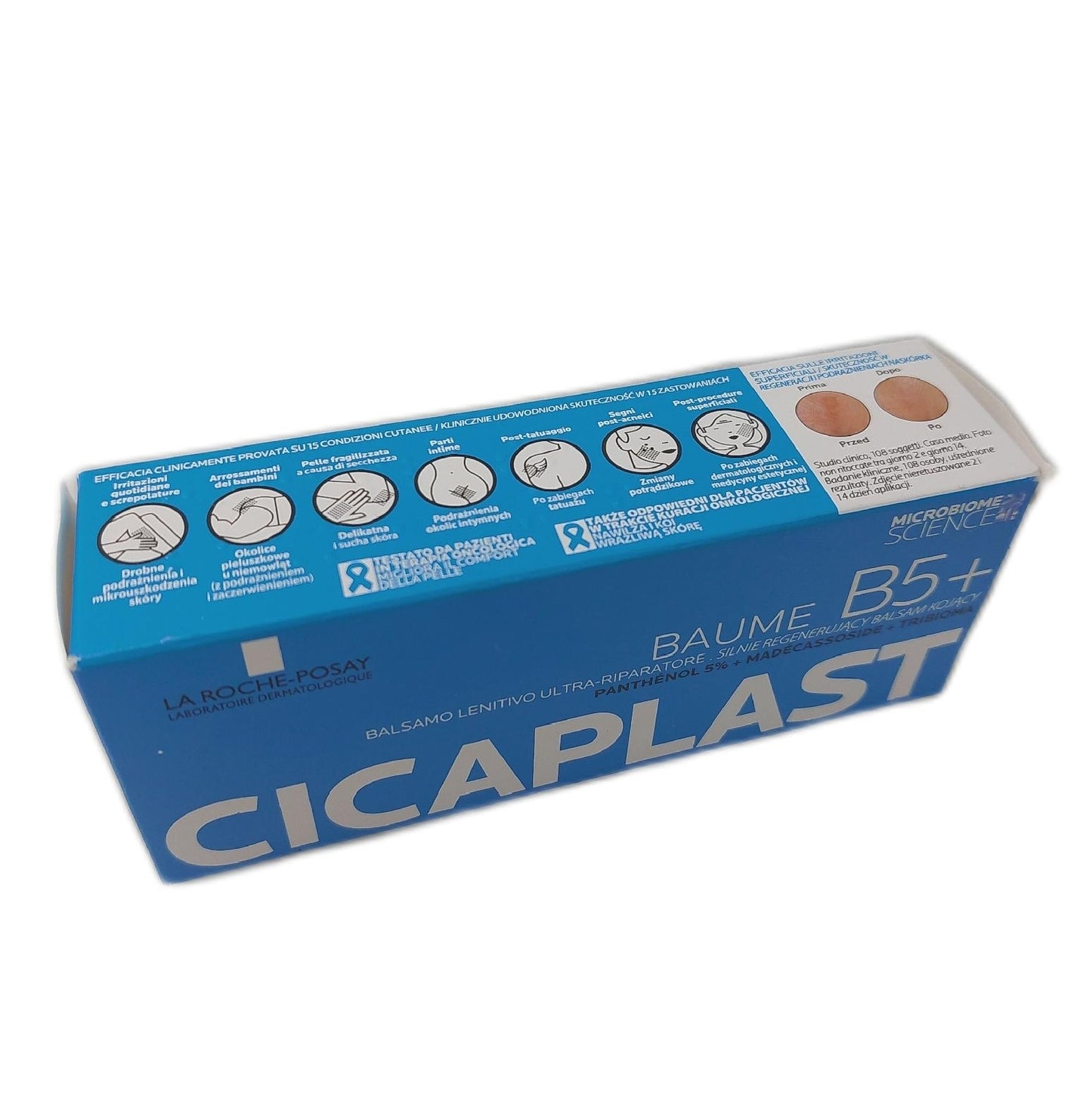 La Roche Posay Cicaplast Baume B5 Réparateur Apaisant Base de maquillaje Con una
