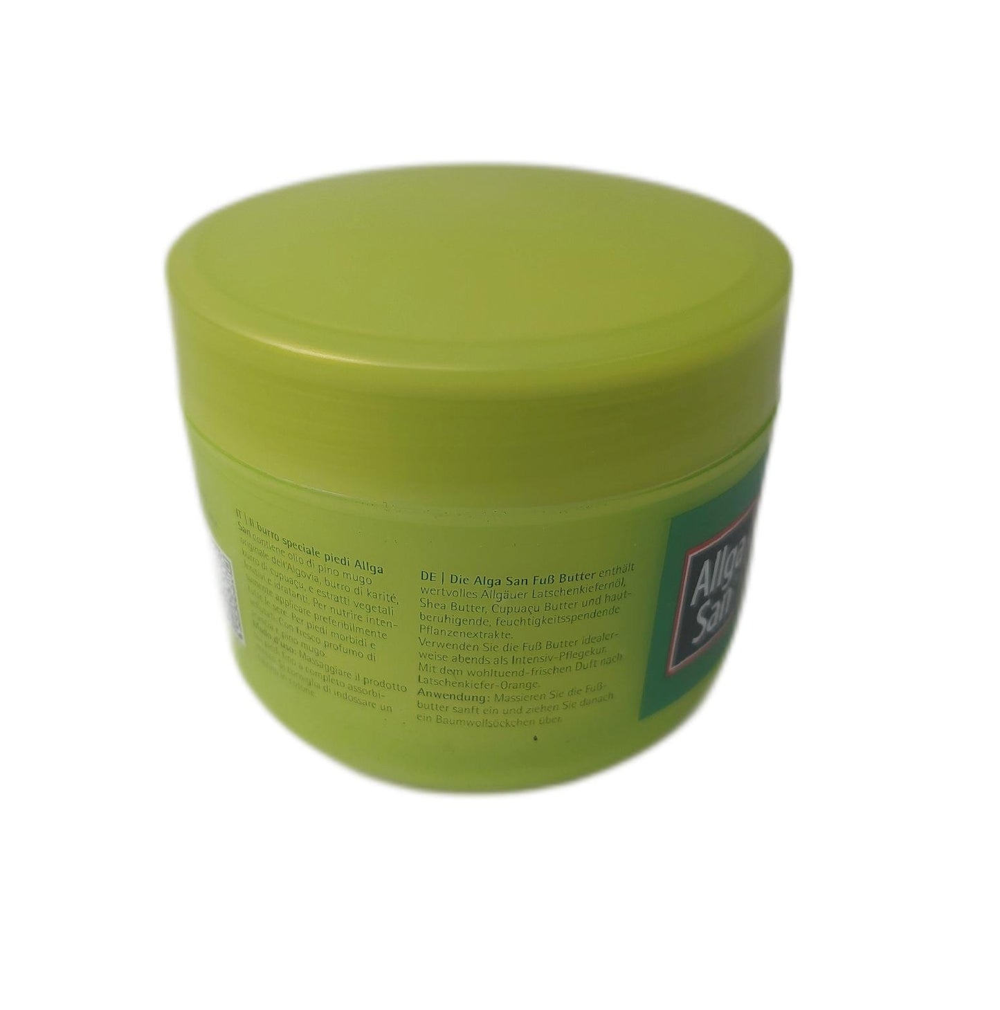Allga San Fußcreme Pflege Kosmetik Burro Spezial Feuchtigkeitsspendend trockene r