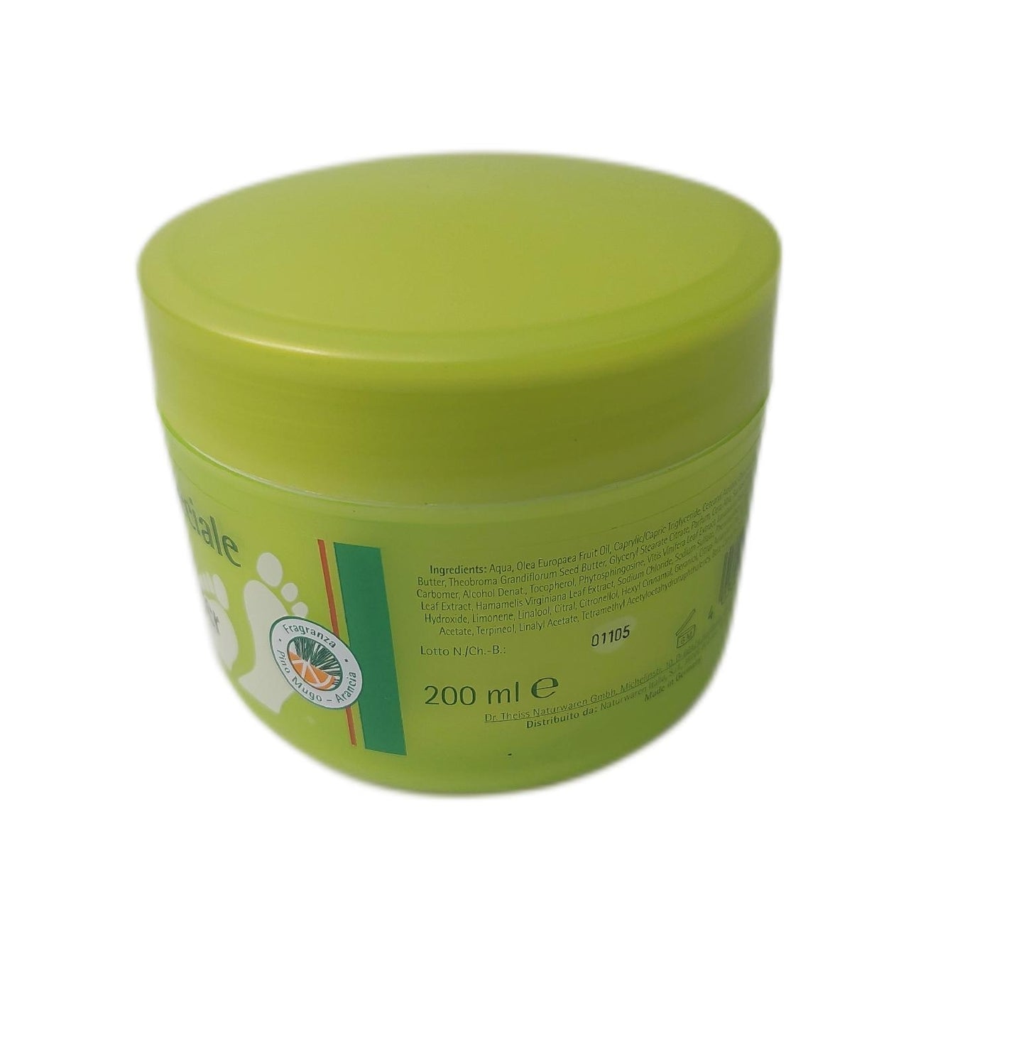 Allga San Fußcreme Pflege Kosmetik Burro Spezial Feuchtigkeitsspendend trockene r