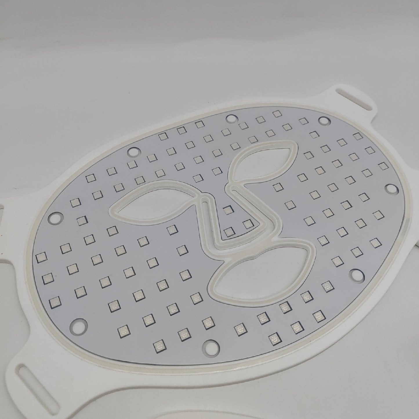 MEGELIN LED Rotlichttherapie Maske Gesicht Hals Beleuchtung 7 Farben Therapie