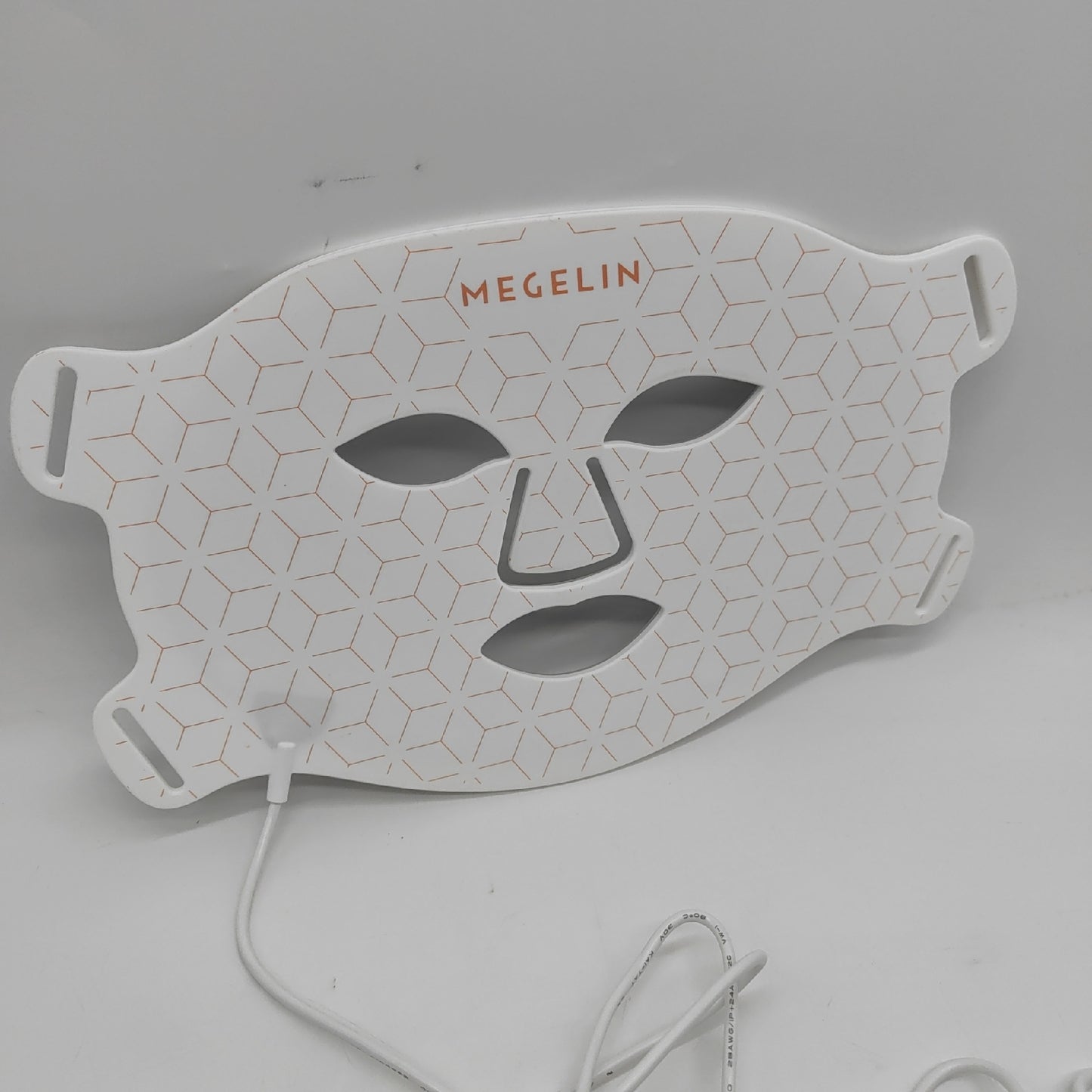 MEGELIN LED Rotlichttherapie Maske Gesicht Hals Beleuchtung 7 Farben Therapie