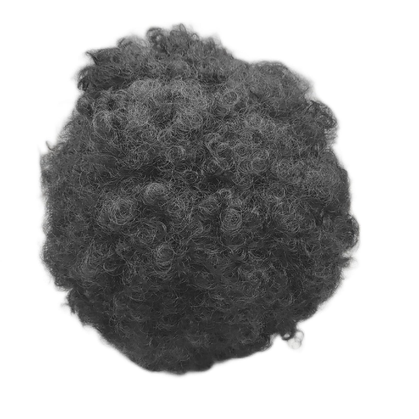 CoCrowns 70er-Jahre-Afro-Perücke schwarze Haare Locken schwarz