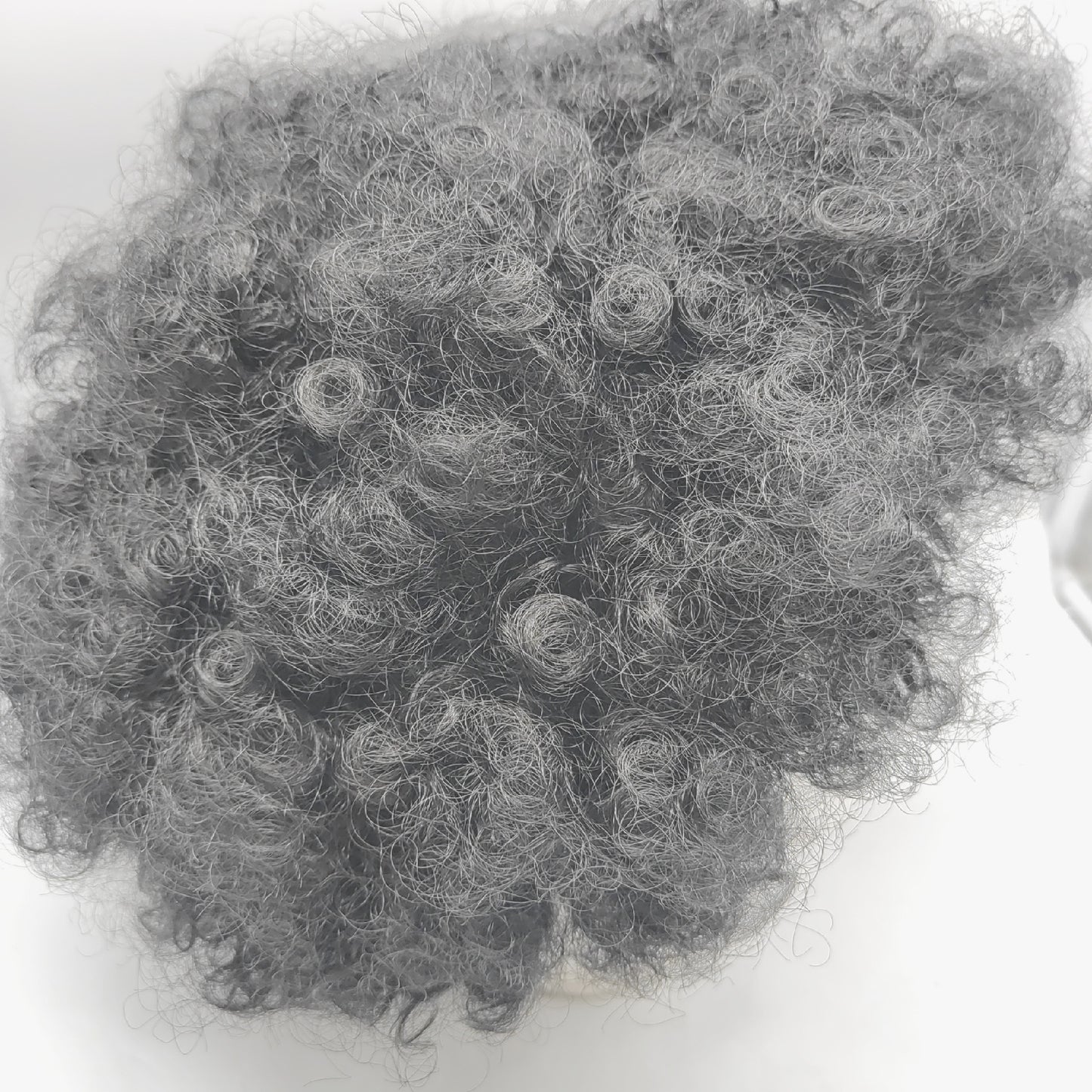 CoCrowns 70er-Jahre-Afro-Perücke schwarze Haare Locken schwarz