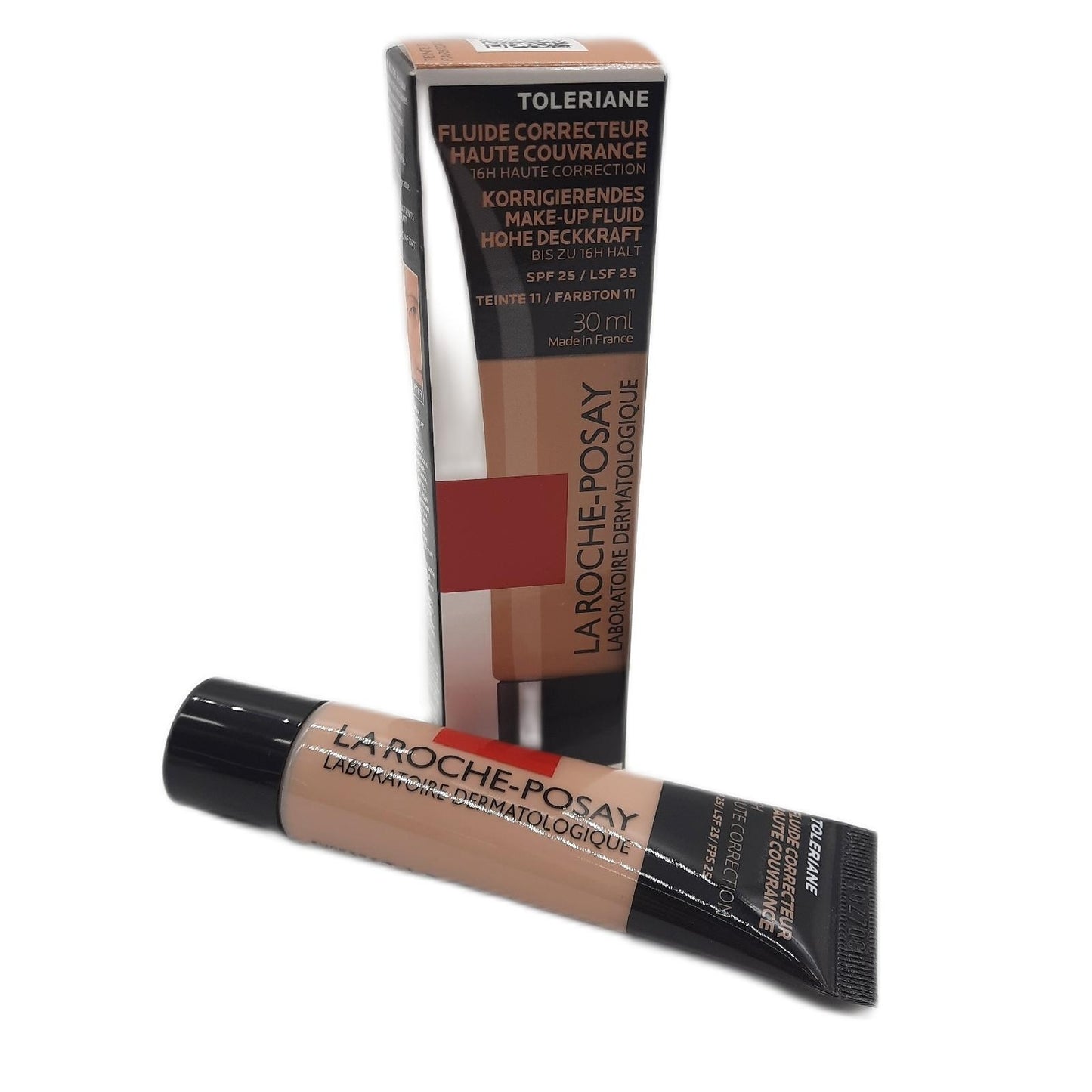 La Roche Posay Make Up Fluid Gesichtspflege Toleriane LSF 25 für Mischhaut