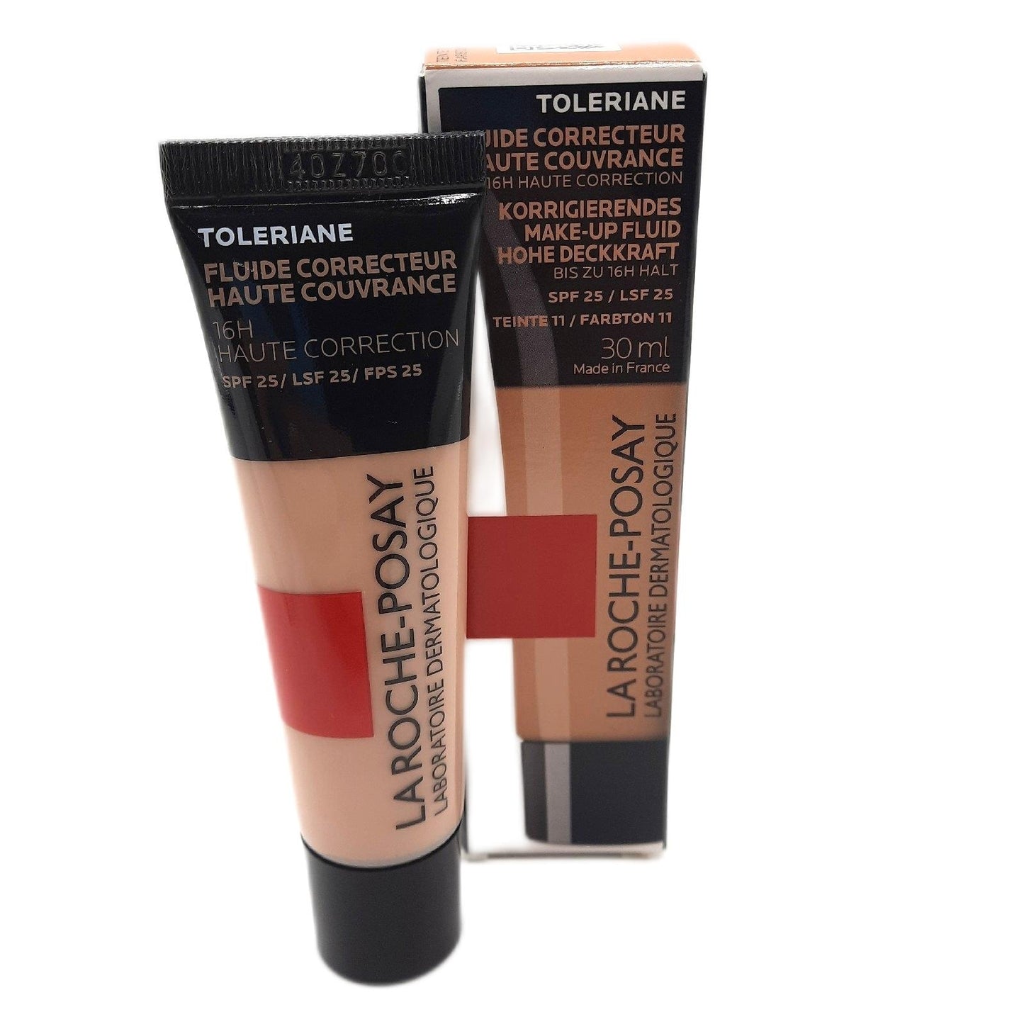 La Roche Posay Make Up Fluid Gesichtspflege Toleriane LSF 25 für Mischhaut