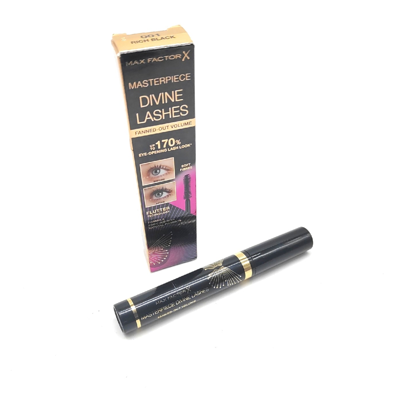 Max Factor Mascara Wimperntusche Kosmetik Masterpiece Divine Lashes Volumen Black