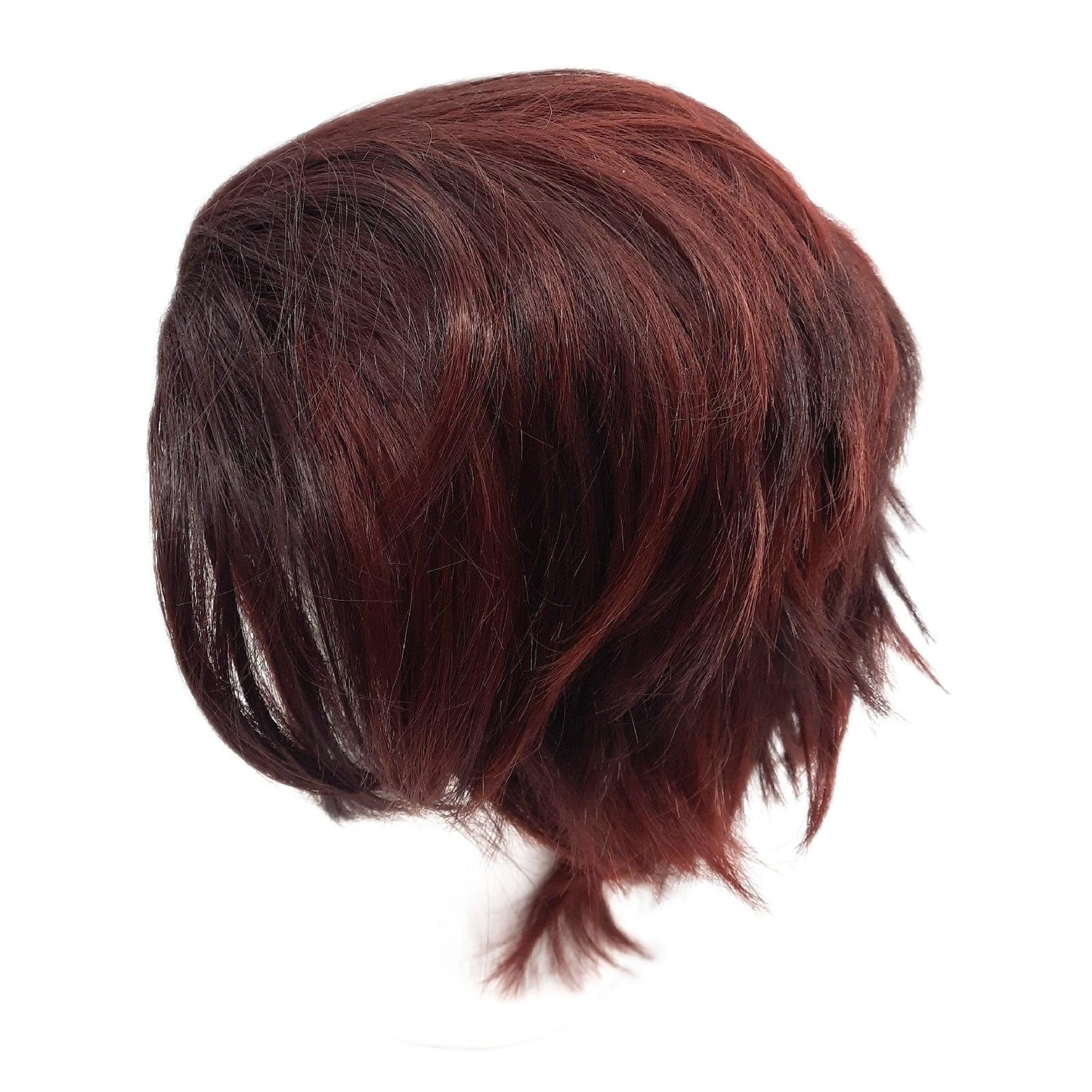 Jodiss Perücke Cosplay Anime Kamado Tanjirou Dunkelrote kurze Haare Erwachsene