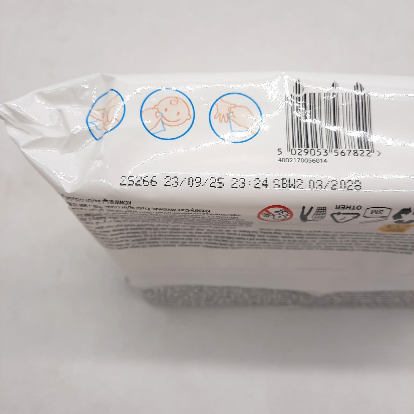Huggies Feuchttücher Baby Pflege All Over Clean sanft frisch 10 x 56