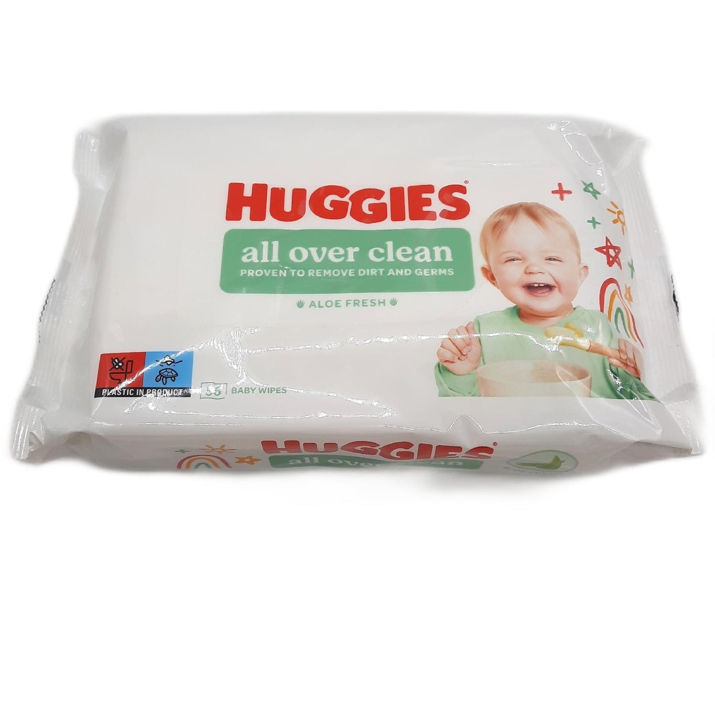 Huggies Feuchttücher Baby Pflege All Over Clean sanft frisch 10 x 56