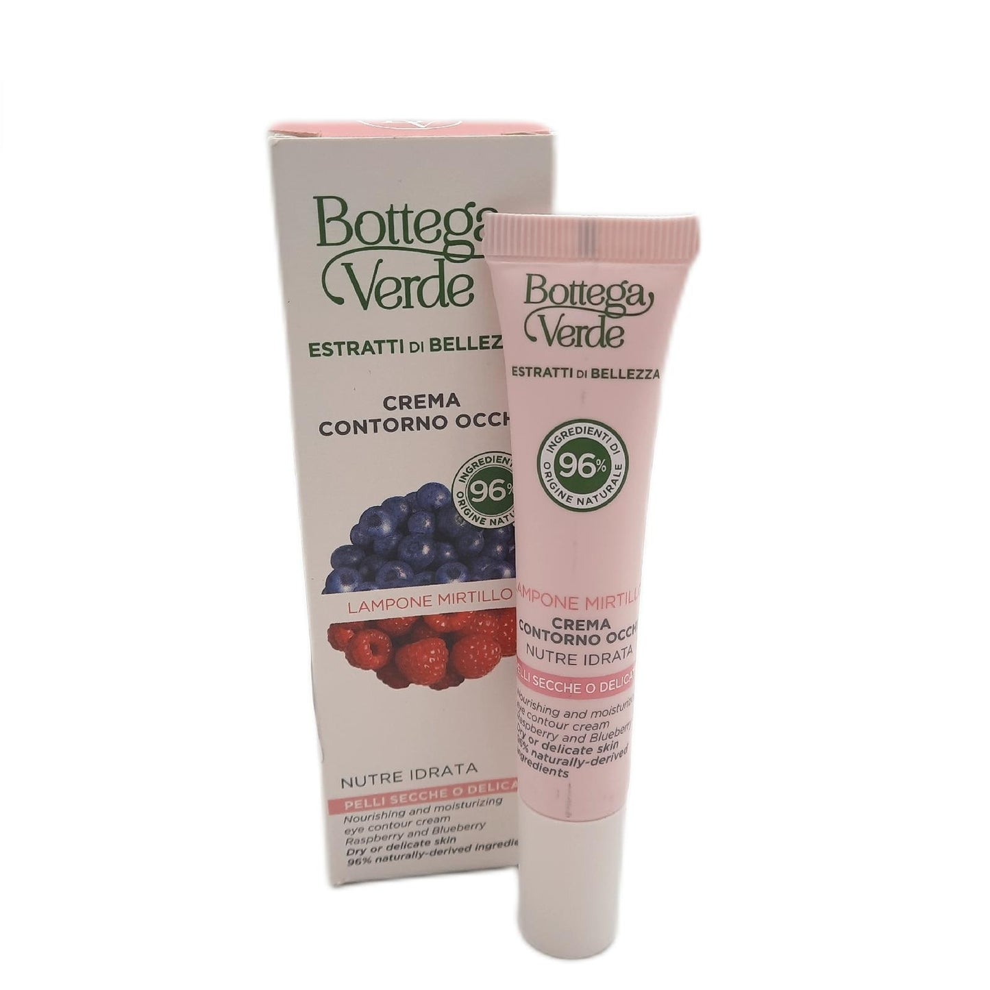 Bottega Verde Augencreme Kosmetik Beauty Extracts Himbeere Blaubeere Pflege