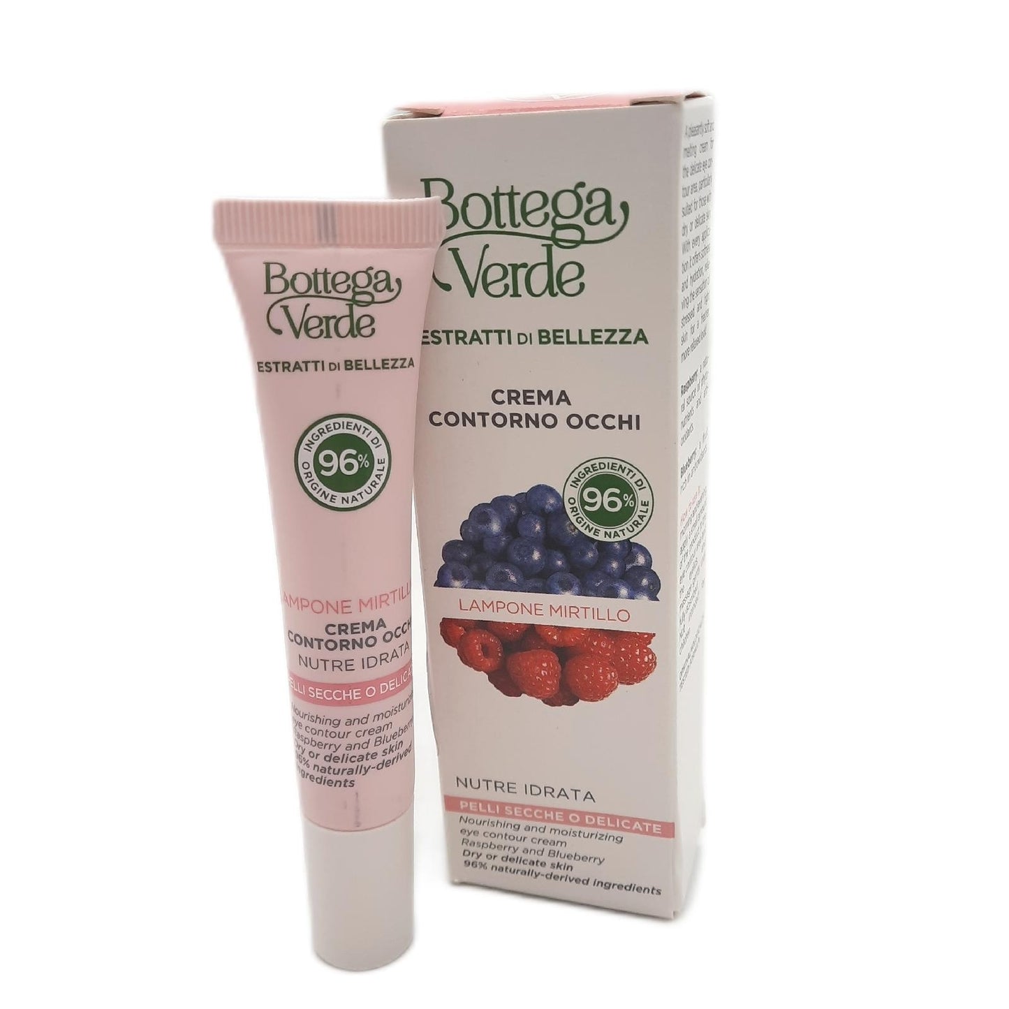 Bottega Verde Augencreme Kosmetik Beauty Extracts Himbeere Blaubeere Pflege