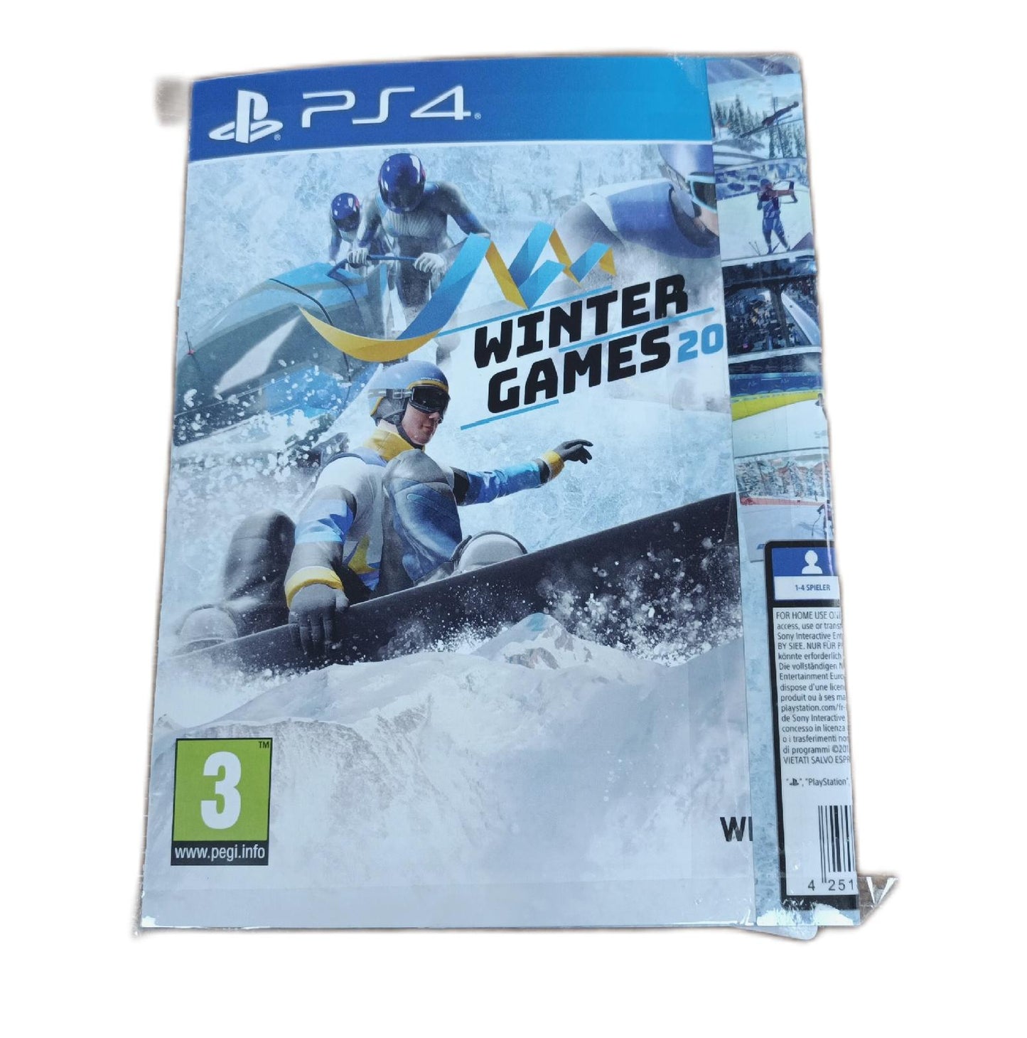 Internationale Winterspiele 2023 (PEGI-konform) PlayStation-4 - Unvollständig
