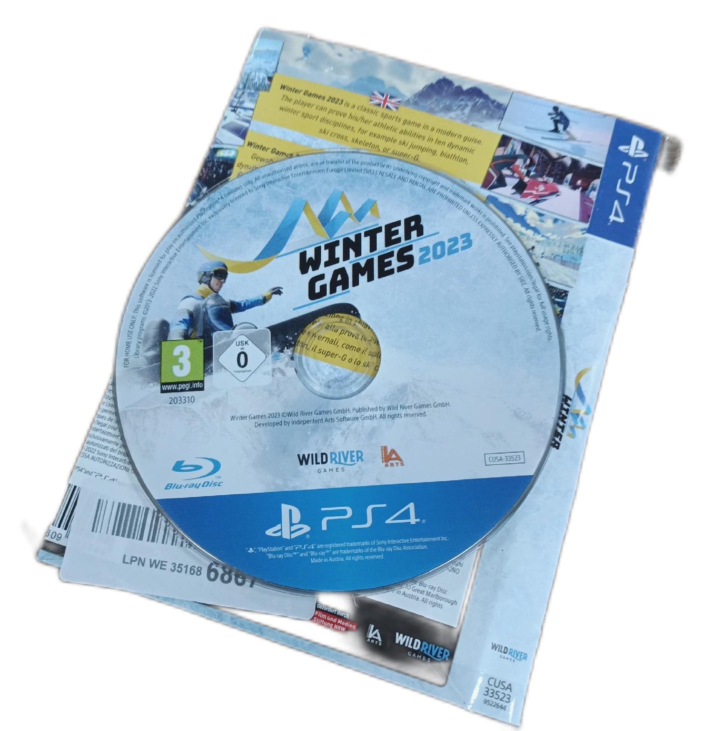 Internationale Winterspiele 2023 (PEGI-konform) PlayStation-4 - Unvollständig