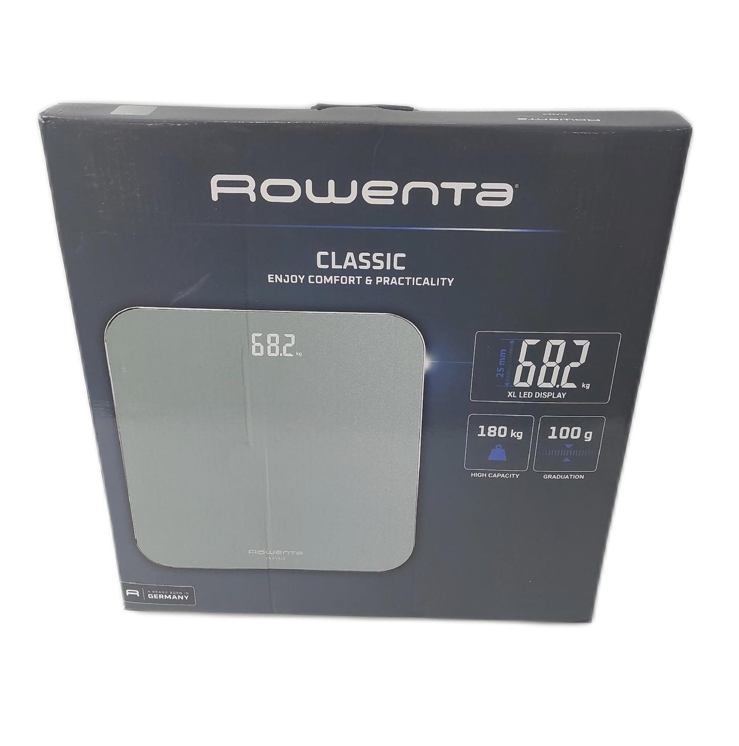 Rowenta Waage Haushalt Classic 2 0 unsichtbare LED Anzeige moderne Technik