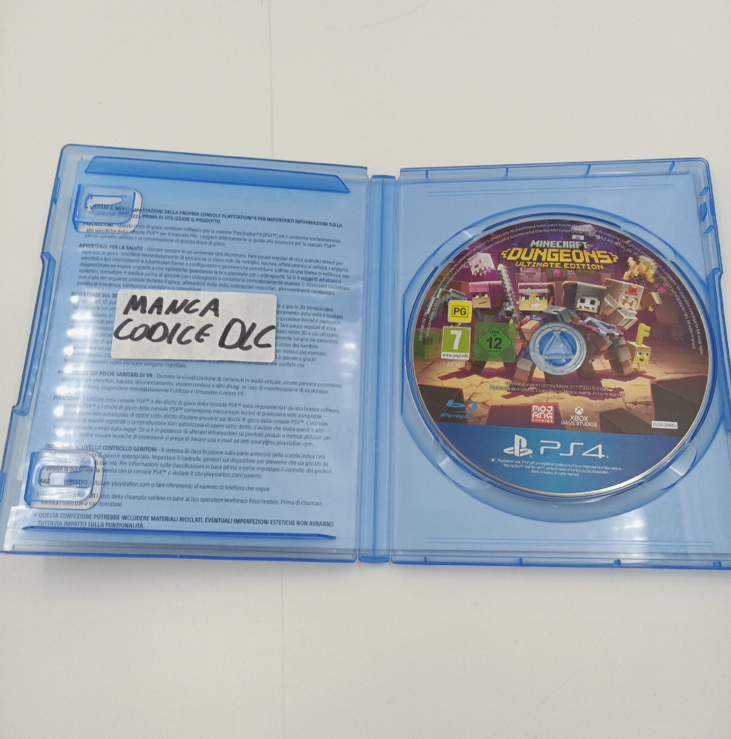 U&I Entertainment Minecraft Dungeons Ultimate Edition PS4 USK 12