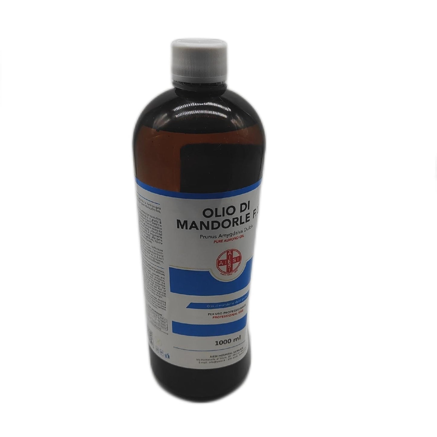 AIESI Süßmandelöl F.U. 100% rein kaltgepresst Flasche mit 1