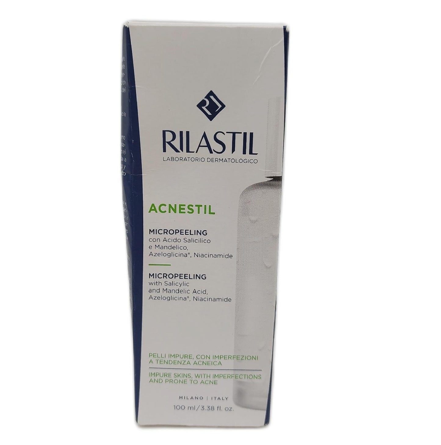 Rilastil Acnestil Micropeeling Gesichts- und Körperpeeling für Haut mit