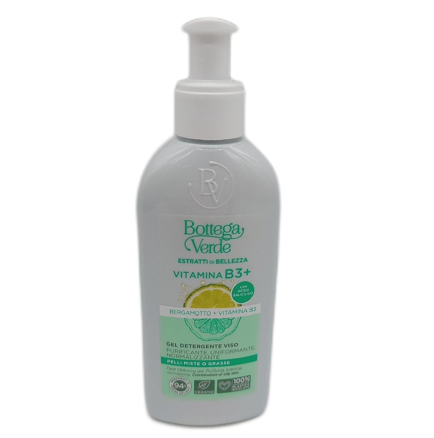 Bottega Verde Gesichtsreinigungsgel Gesichtspflege Vitamin B3 Sanfte Reinigung für
