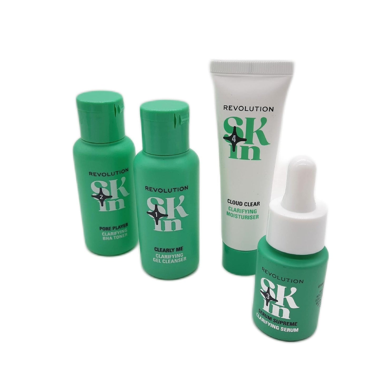 Revolution SKin Clearly Clarify Starter Kit Set Viso per Pelli Impure con Face