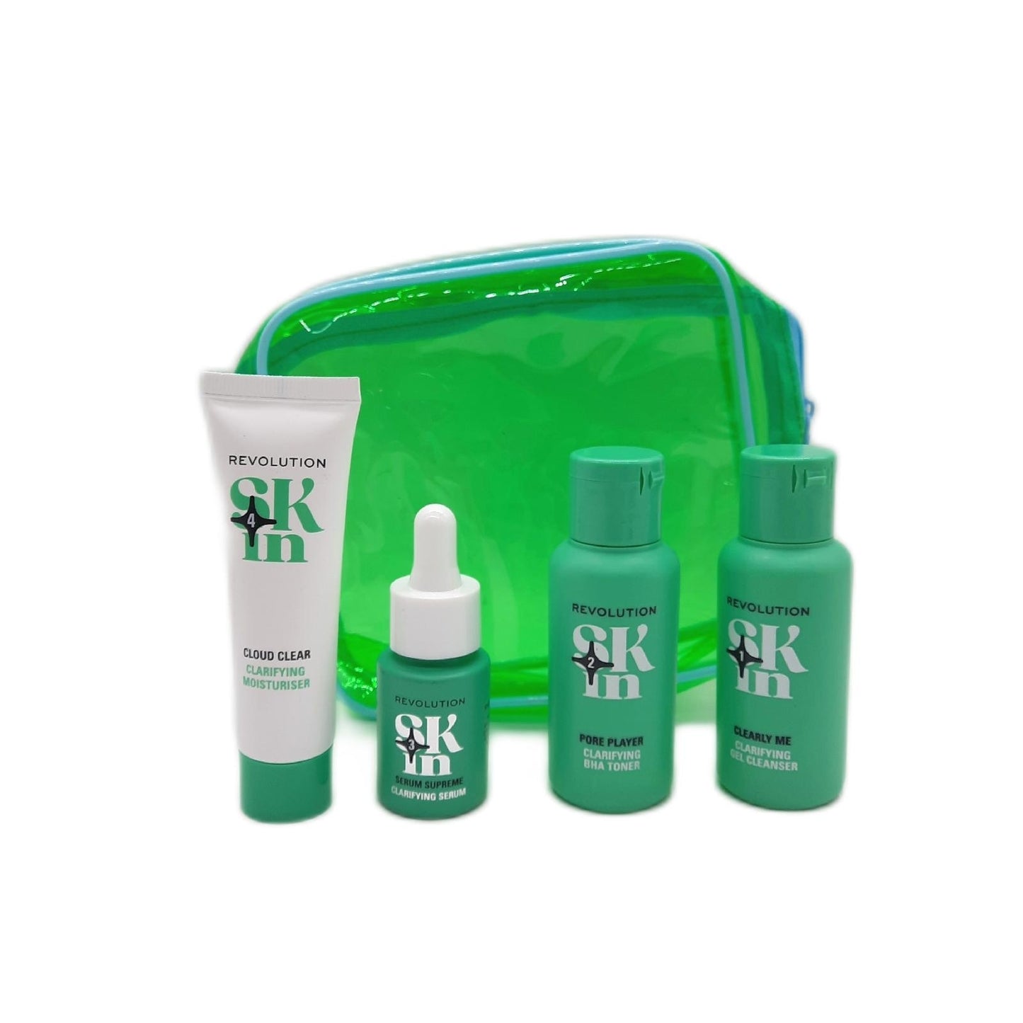 Revolution SKin Clearly Clarify Starter Kit Set Viso per Pelli Impure con Face