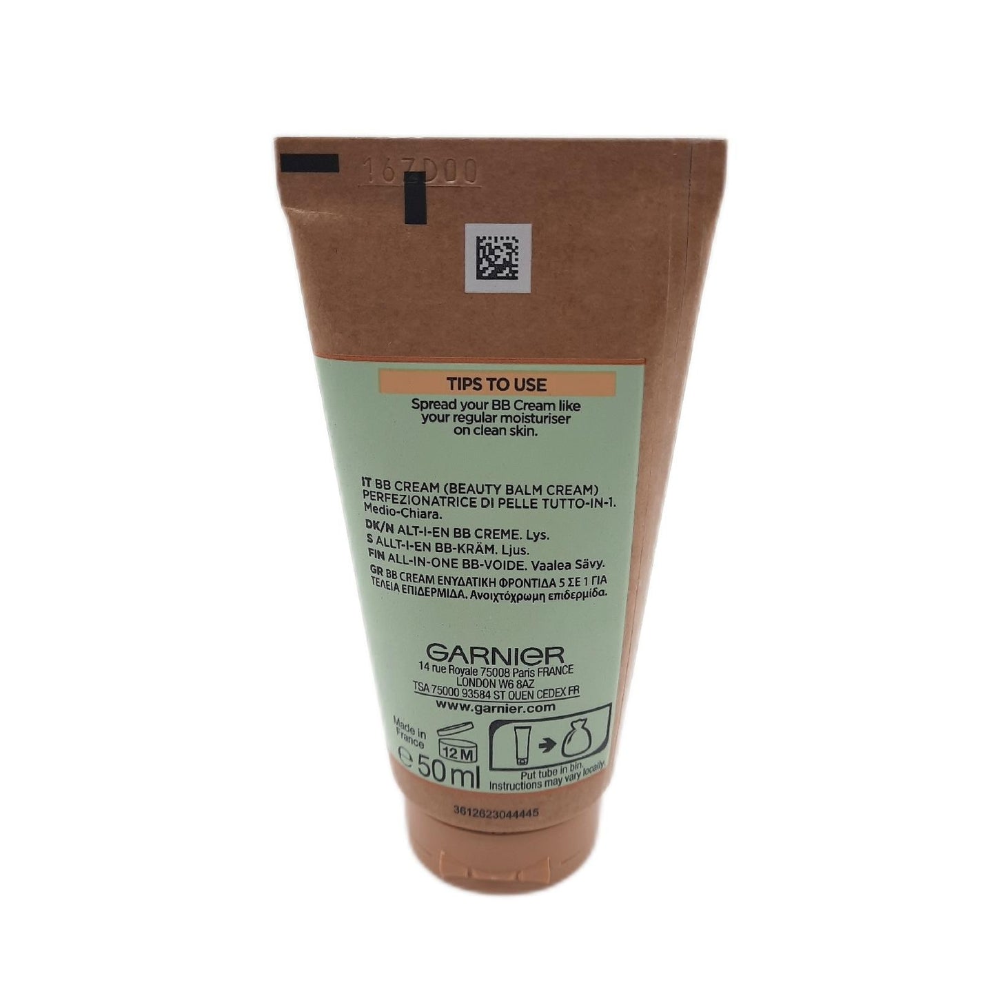 Garnier BB Cream Classica SkinActive Für einen ebenmäßigen, hydratisierten Teint mit einem natürlichen Look