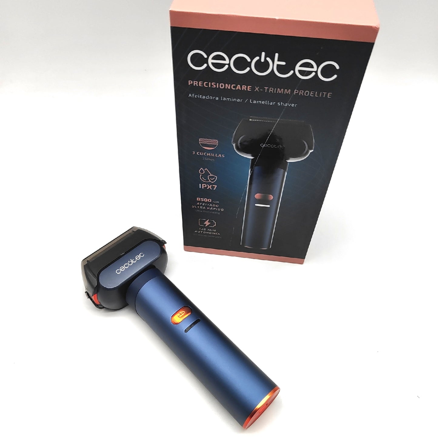 Cecotec Lamellenrasierer Rasurpflege PrecisionCare X Trimm ProElite Aluminium Präz