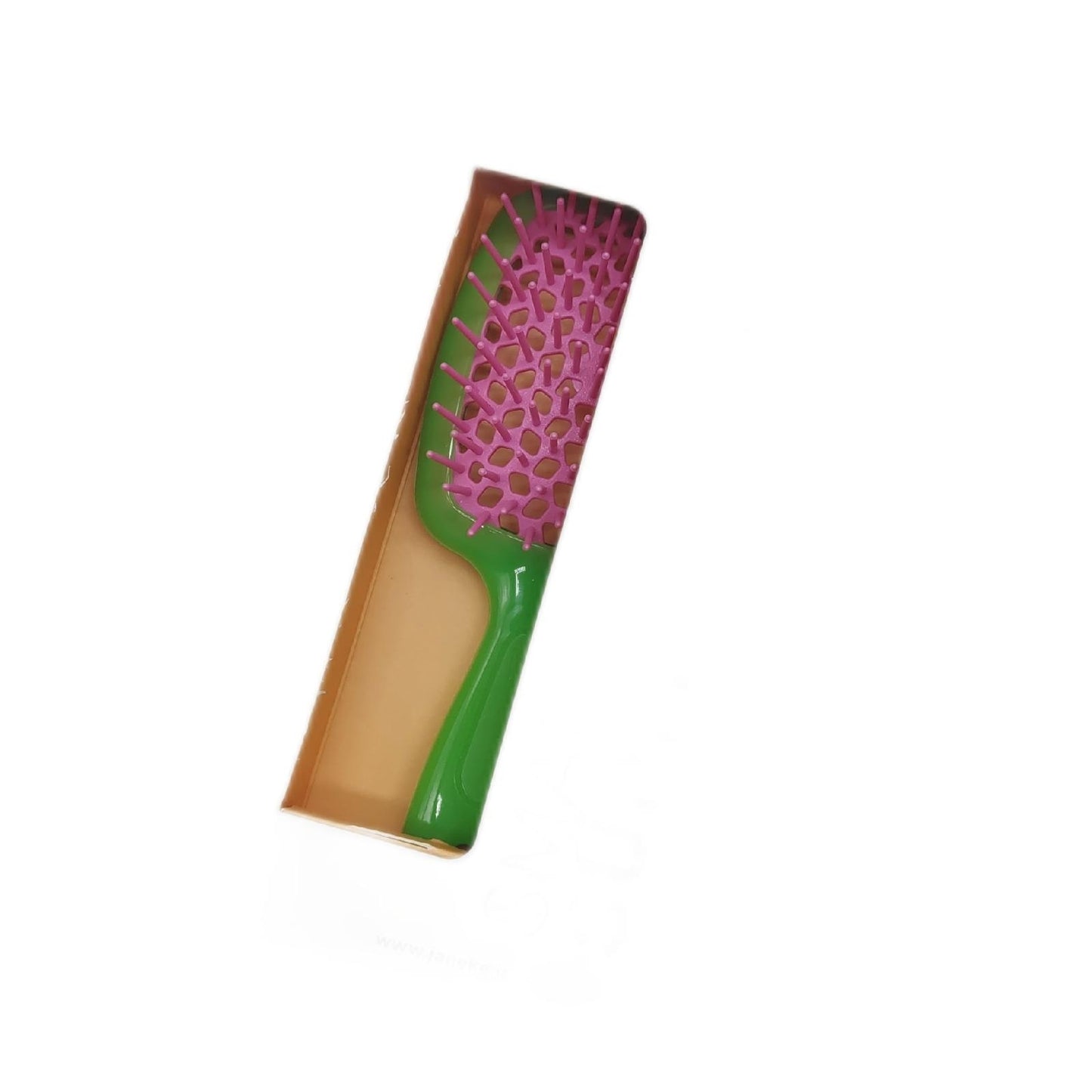 Jäneke SUPERBRUSH SMALL Körperbürste Grün Lockiges Fuxia Haarpflege Styling Trend